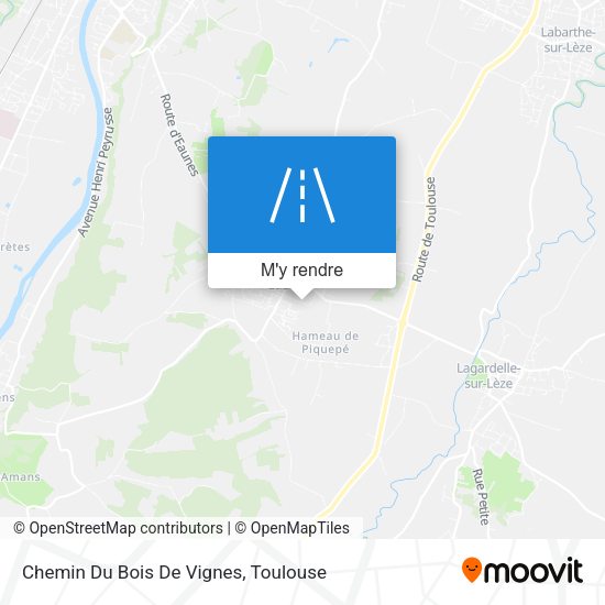 Chemin Du Bois De Vignes plan