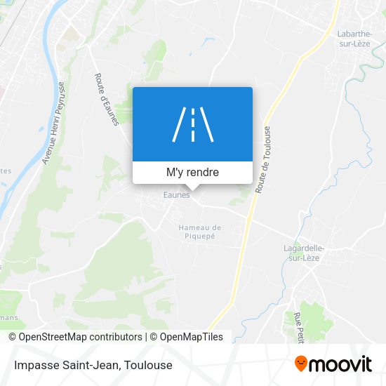 Impasse Saint-Jean plan