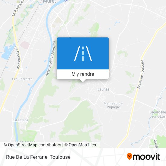 Rue De La Ferrane plan