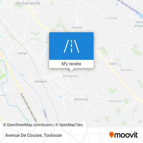 Avenue De Cousse plan