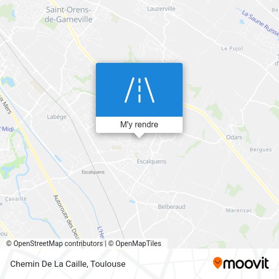 Chemin De La Caille plan