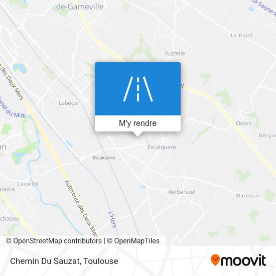 Chemin Du Sauzat plan