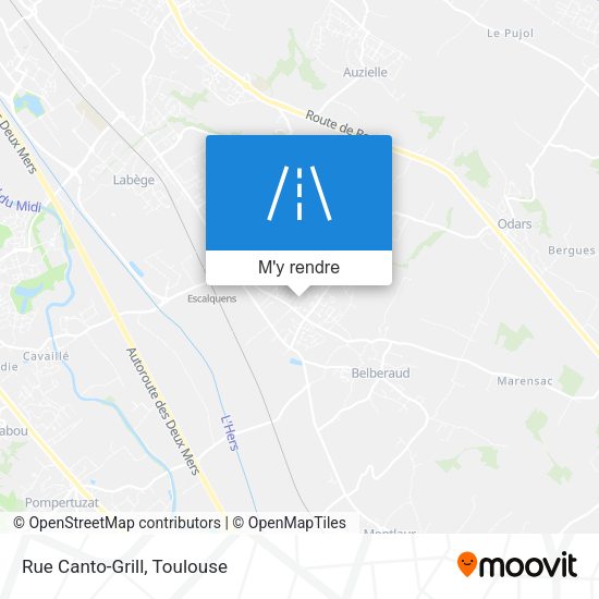 Rue Canto-Grill plan