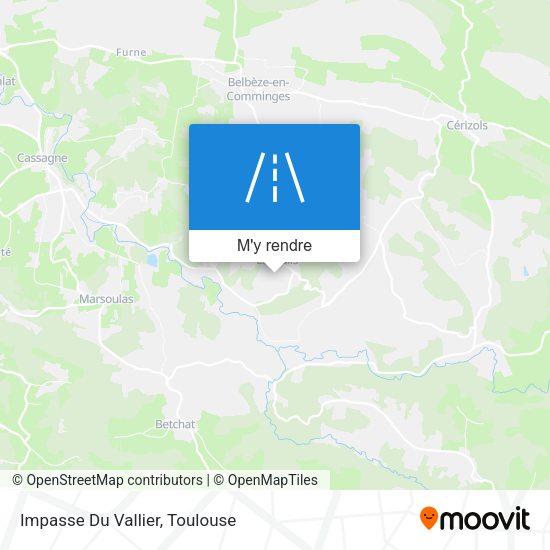 Impasse Du Vallier plan