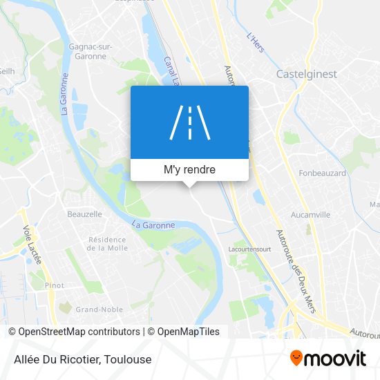 Allée Du Ricotier plan