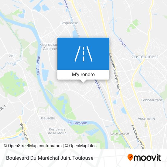 Boulevard Du Maréchal Juin plan