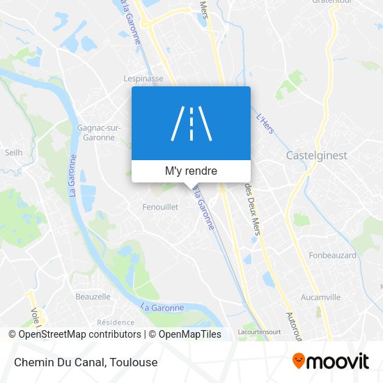 Chemin Du Canal plan