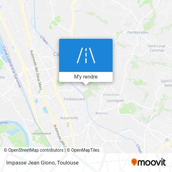 Impasse Jean Giono plan
