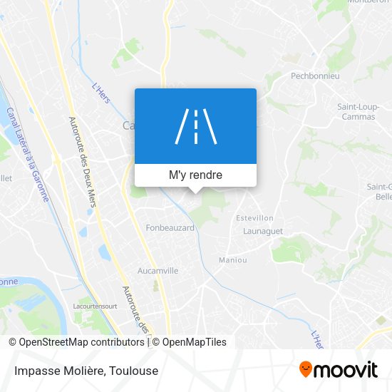 Impasse Molière plan