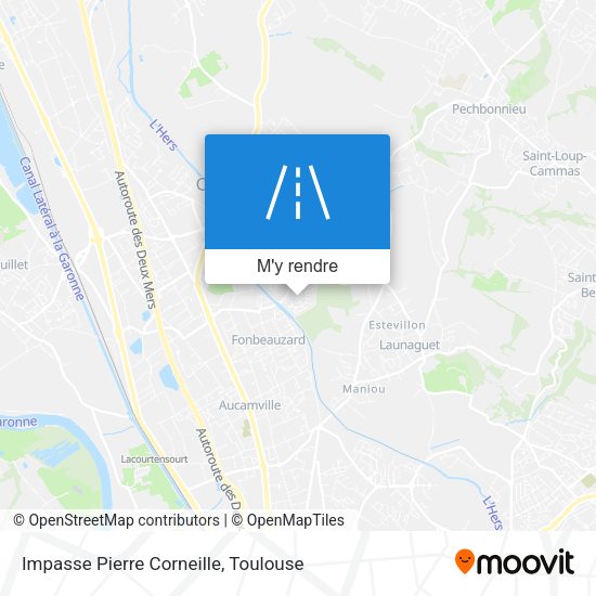 Impasse Pierre Corneille plan
