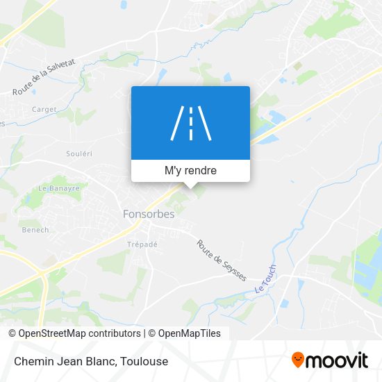 Chemin Jean Blanc plan