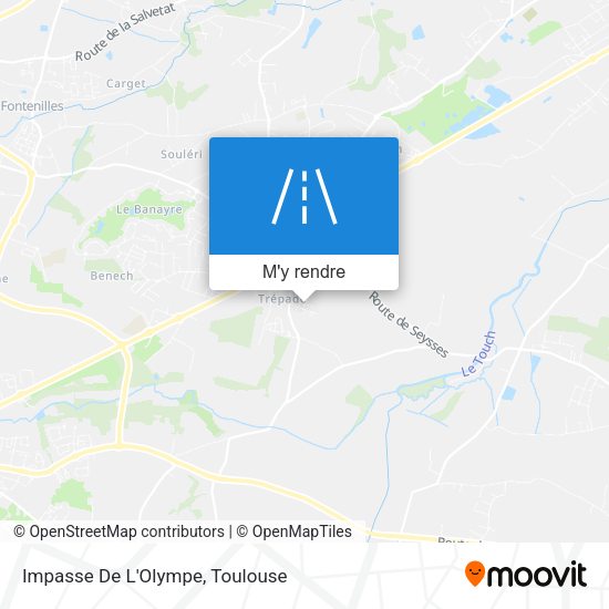 Impasse De L'Olympe plan