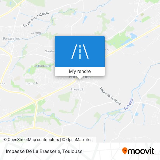 Impasse De La Brasserie plan