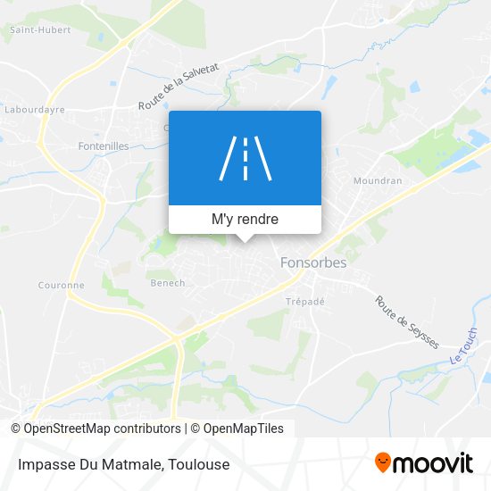 Impasse Du Matmale plan