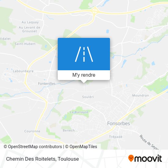 Chemin Des Roitelets plan