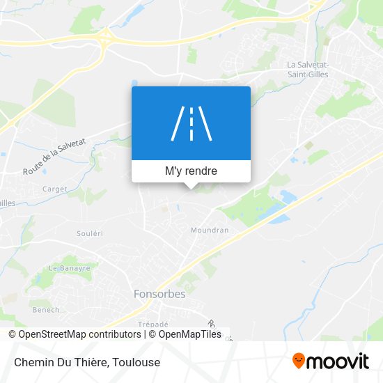 Chemin Du Thière plan