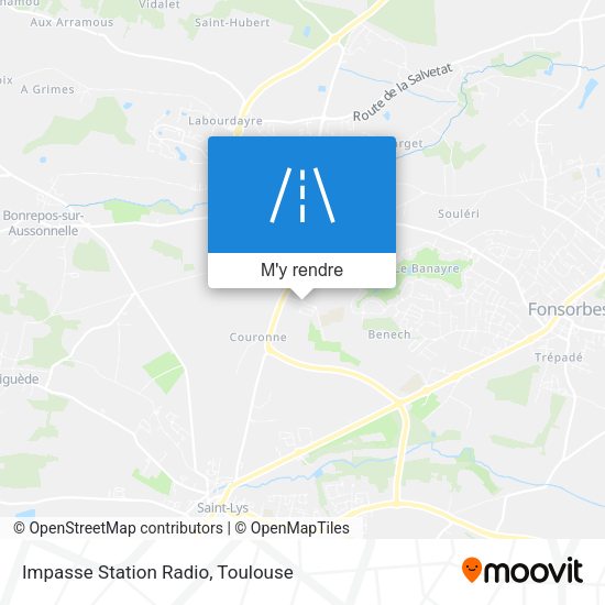Impasse Station Radio plan