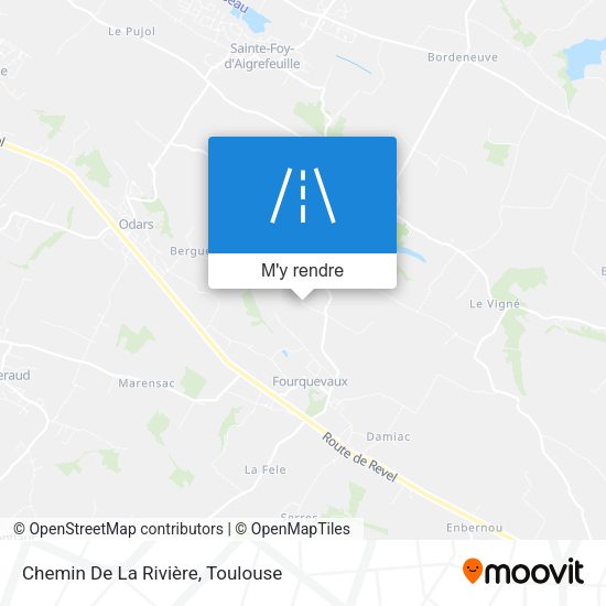 Chemin De La Rivière plan
