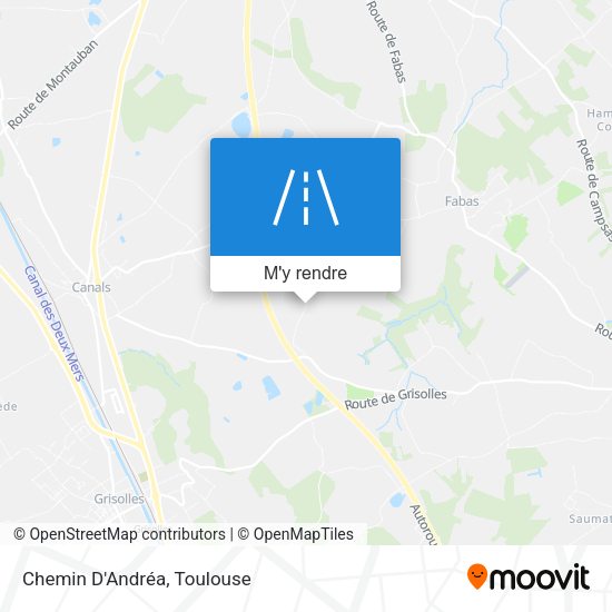 Chemin D'Andréa plan