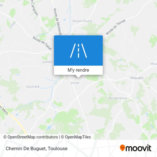Chemin De Buguet plan