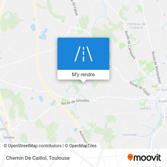 Chemin De Caillol plan