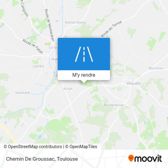 Chemin De Groussac plan