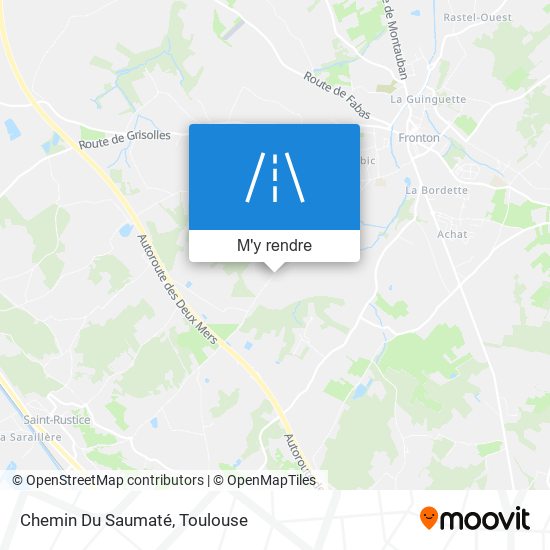 Chemin Du Saumaté plan