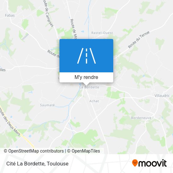 Cité La Bordette plan