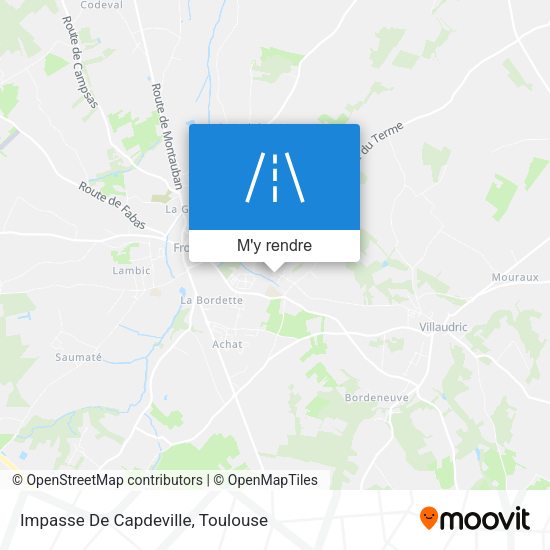 Impasse De Capdeville plan