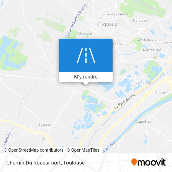 Chemin Du Roussimort plan