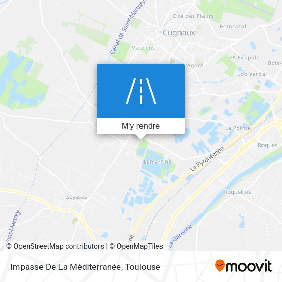 Impasse De La Méditerranée plan