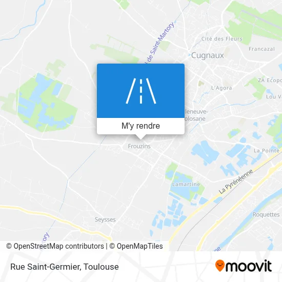 Rue Saint-Germier plan