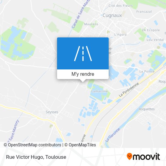 Rue Victor Hugo plan