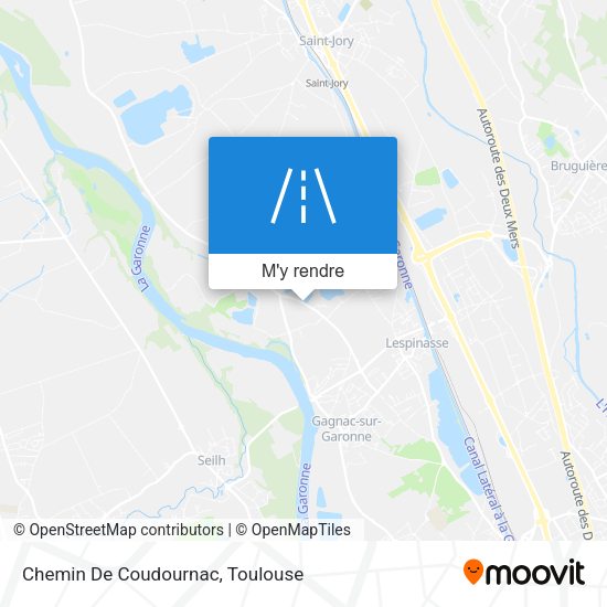 Chemin De Coudournac plan