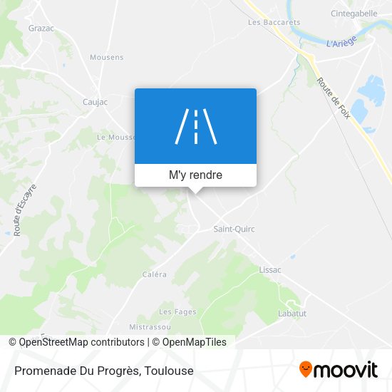 Promenade Du Progrès plan