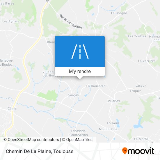 Chemin De La Plaine plan