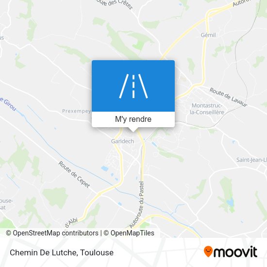 Chemin De Lutche plan