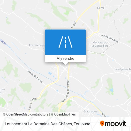 Lotissement Le Domaine Des Chênes plan