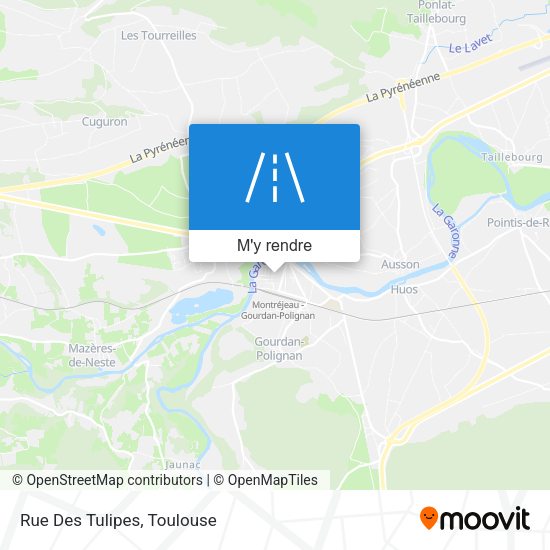 Rue Des Tulipes plan