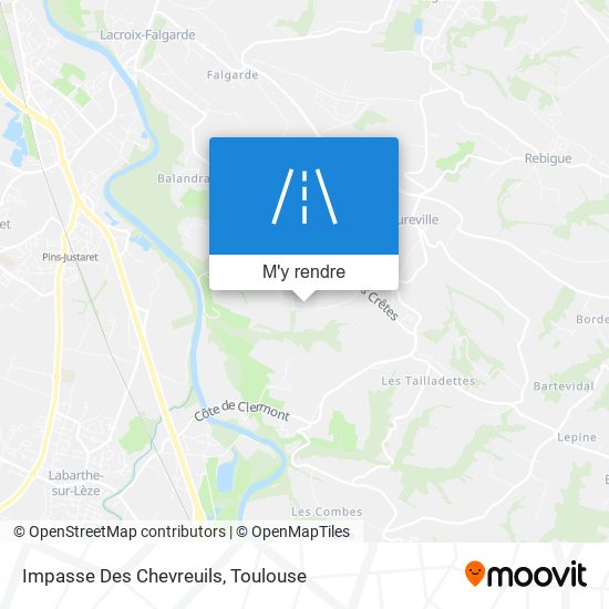 Impasse Des Chevreuils plan