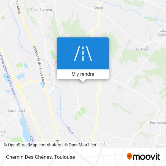 Chemin Des Chênes plan