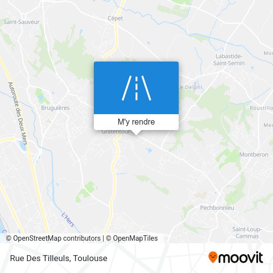 Rue Des Tilleuls plan