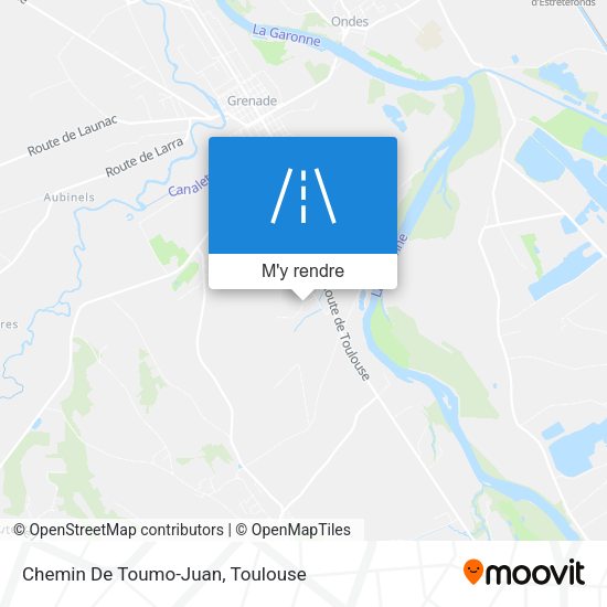 Chemin De Toumo-Juan plan