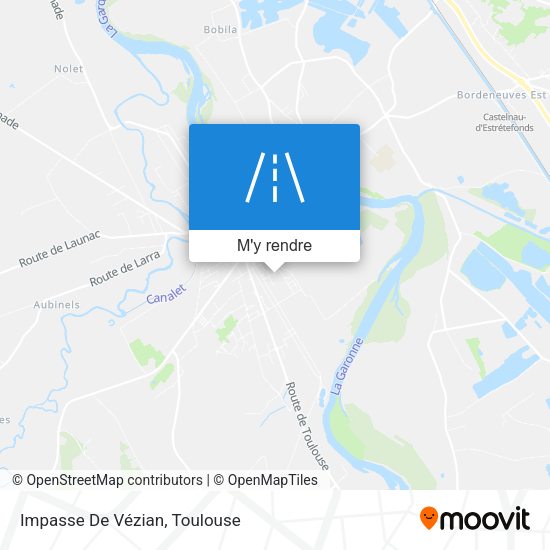 Impasse De Vézian plan