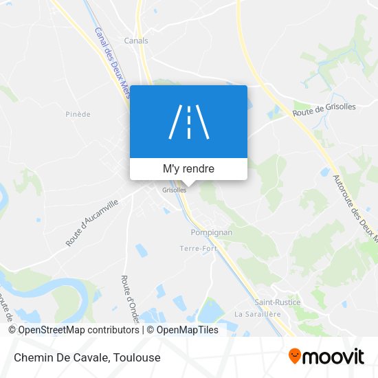 Chemin De Cavale plan