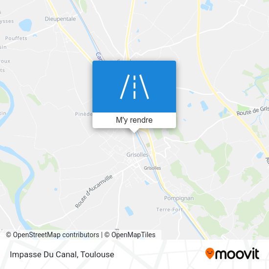 Impasse Du Canal plan