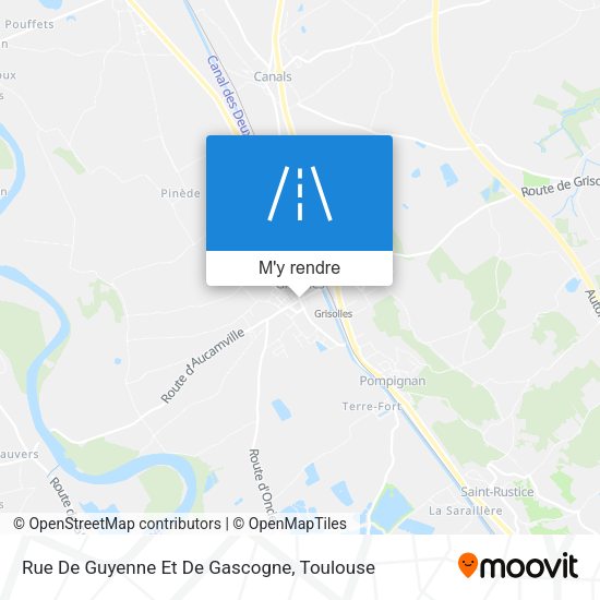 Rue De Guyenne Et De Gascogne plan