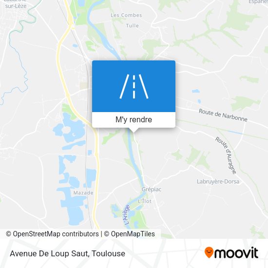 Avenue De Loup Saut plan