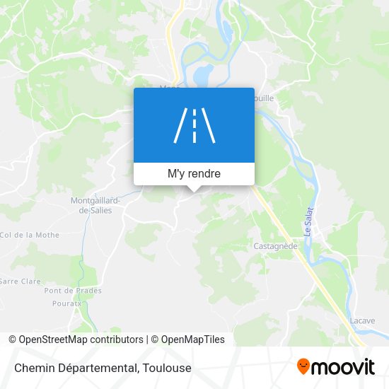 Chemin Départemental plan