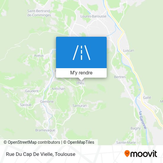 Rue Du Cap De Vielle plan